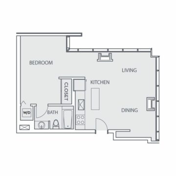 Apartment 0604 floor plan